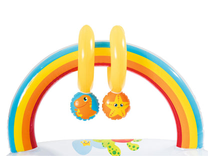 Bestway - Inflatable Baby Play Mat & Lounger with Rainbow Arch Ⓢ