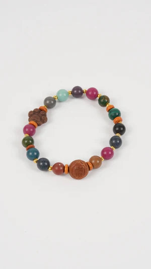 Traditional Chinese Medicine Jewelry Bead Bracelet