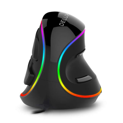 Ergonomics Vertical Gaming Mouse 6 Buttons Wired Wireless Right Hand Mice for PC Laptop Computer