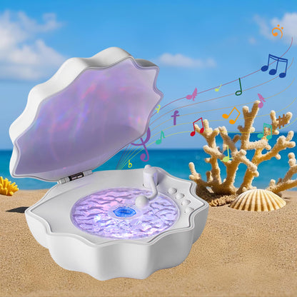 Shell Lamp with Bluetooth Speaker