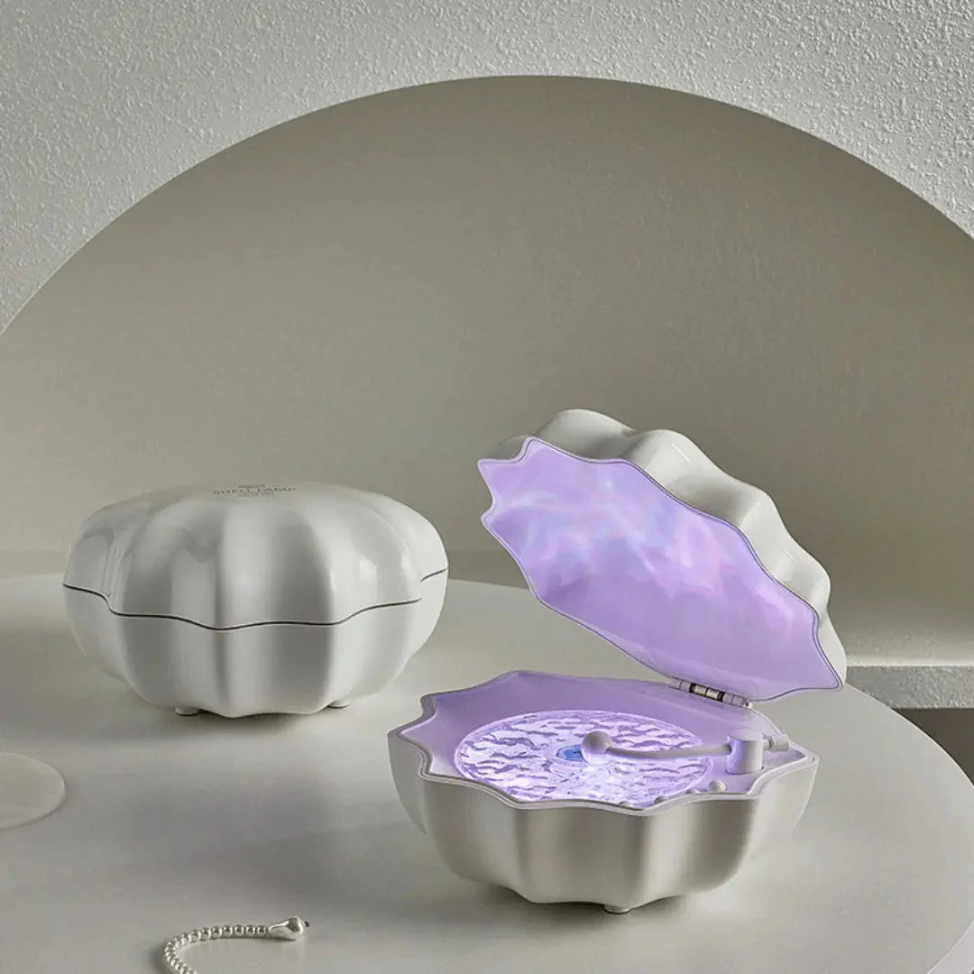 Shell Lamp with Bluetooth Speaker