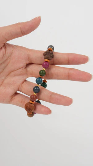 Traditional Chinese Medicine Jewelry Bead Bracelet