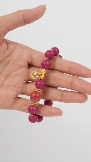 Traditional Chinese Medicine Jewelry Bead Bracelet