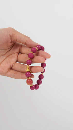 Traditional Chinese Medicine Jewelry Bead Bracelet