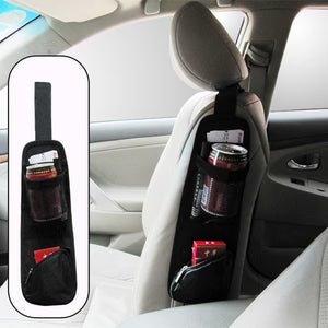 Car Chair Side Bag Car Hanging Storage Multifunctional Side Bag Sundries Bag Storage Cup Drink Bag