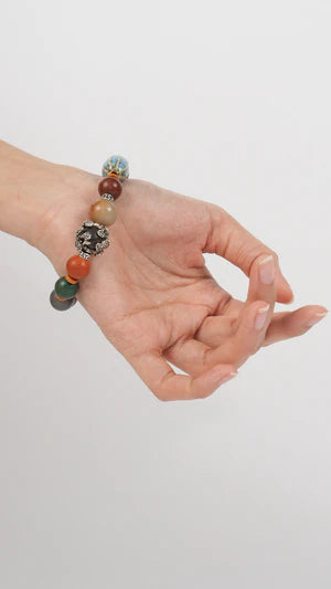 Traditional Chinese Medicine Jewelry Bead Bracelet