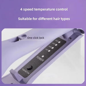 Hair Curling Iron 32mm Deep Wave Hair Curler 4 Temperature Adjustable Fast Heating Crimping Iron Styler Wand For All Hair Style