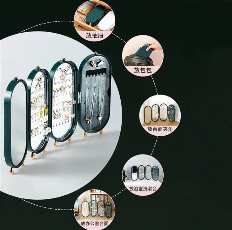 Folding Screen Jewelry Box