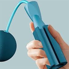 Training Jump Rope Set Fitness Jump Ropes And Silicone Handles For Women Men Kids With Speed Cordless Ball Adjustable Anti-Tangle PVC Wire Rope For Fitness Crossfit Indoor Outdoor Workout