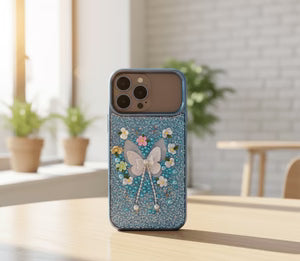 Luxury 3D Glitter Butterfly Phone iPhone Case