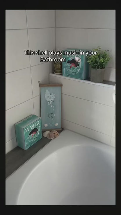 Shell Lamp with Bluetooth Speaker