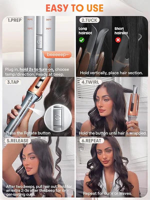 SHEGLAM HAIR – It-Curl One-Touch Instant Curler ©