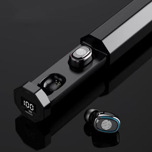 True Wireless Earbuds with Digital Display